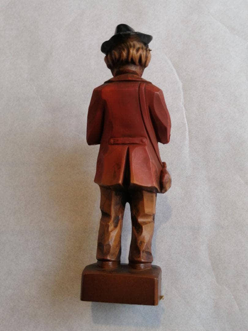 ヴィンテージ　木堀風人形　West Germany　4体セット