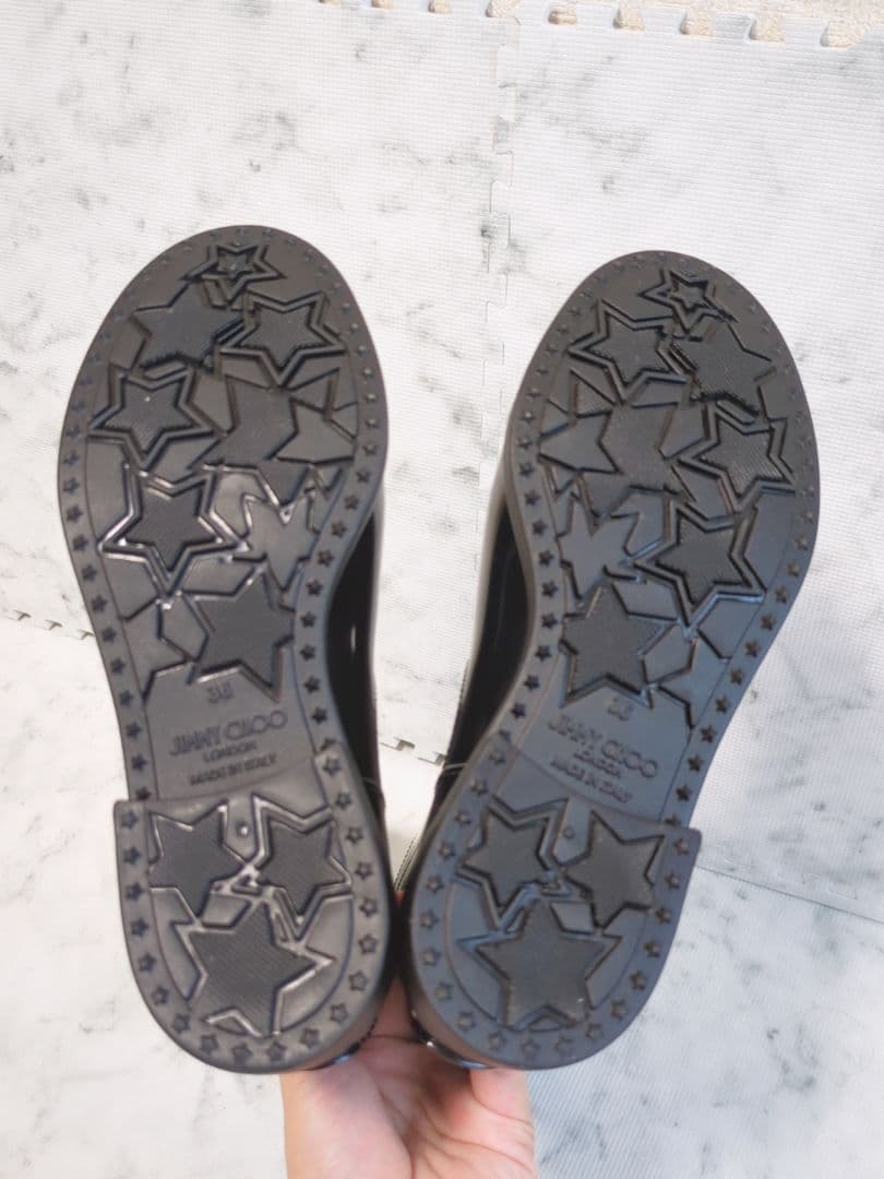 【希少】JIMMY CHOO　ウォータープルーフレインブーツ　完売品