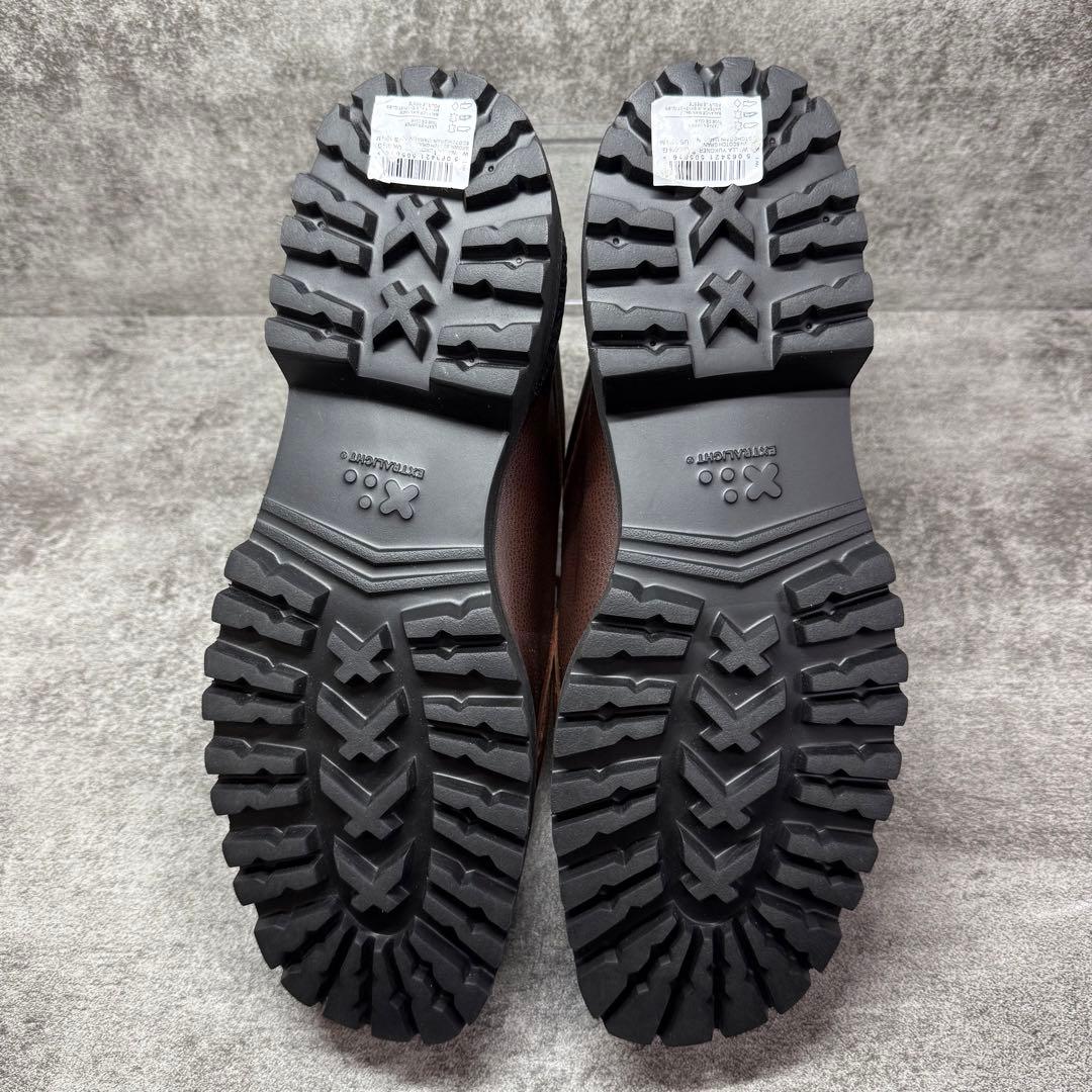 【未使用】CLARKS Walla Yukoner ワラビー　シボ加工　ブラウン