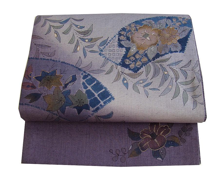 本場縞大島紬・訪問着＆紬袋帯・帯〆・帯揚げセット（正絹）仕立上り＜TT1302＞