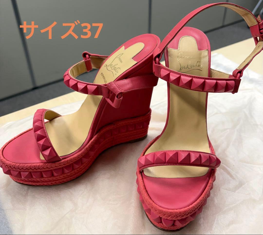 クリスチャンルブタン サンダル カタクロウ　37