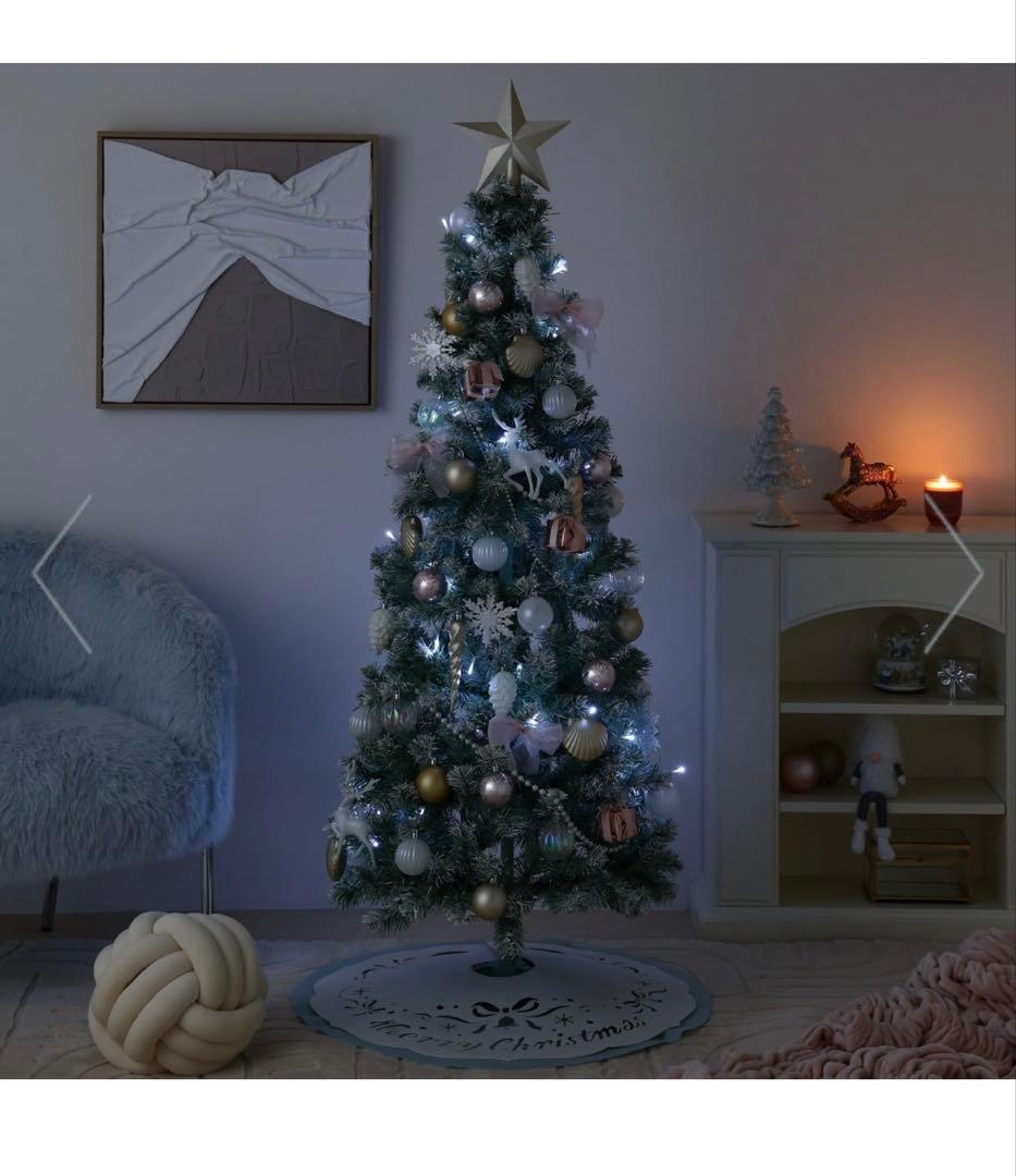 Francfranc LEDライト付きクリスマスツリー 150cm