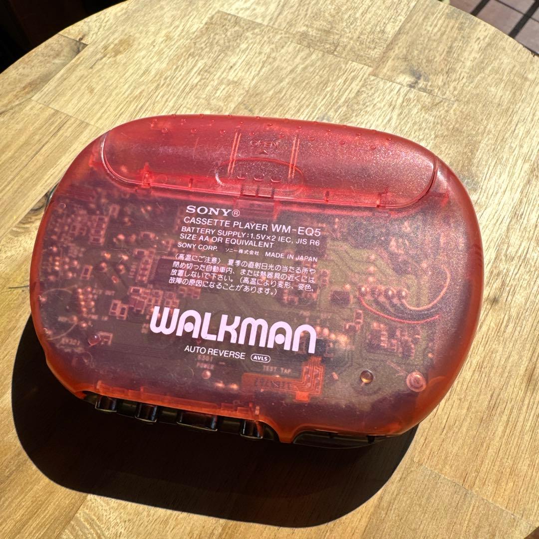 SONY WM-E05 カセットプレーヤー　ビーンズ