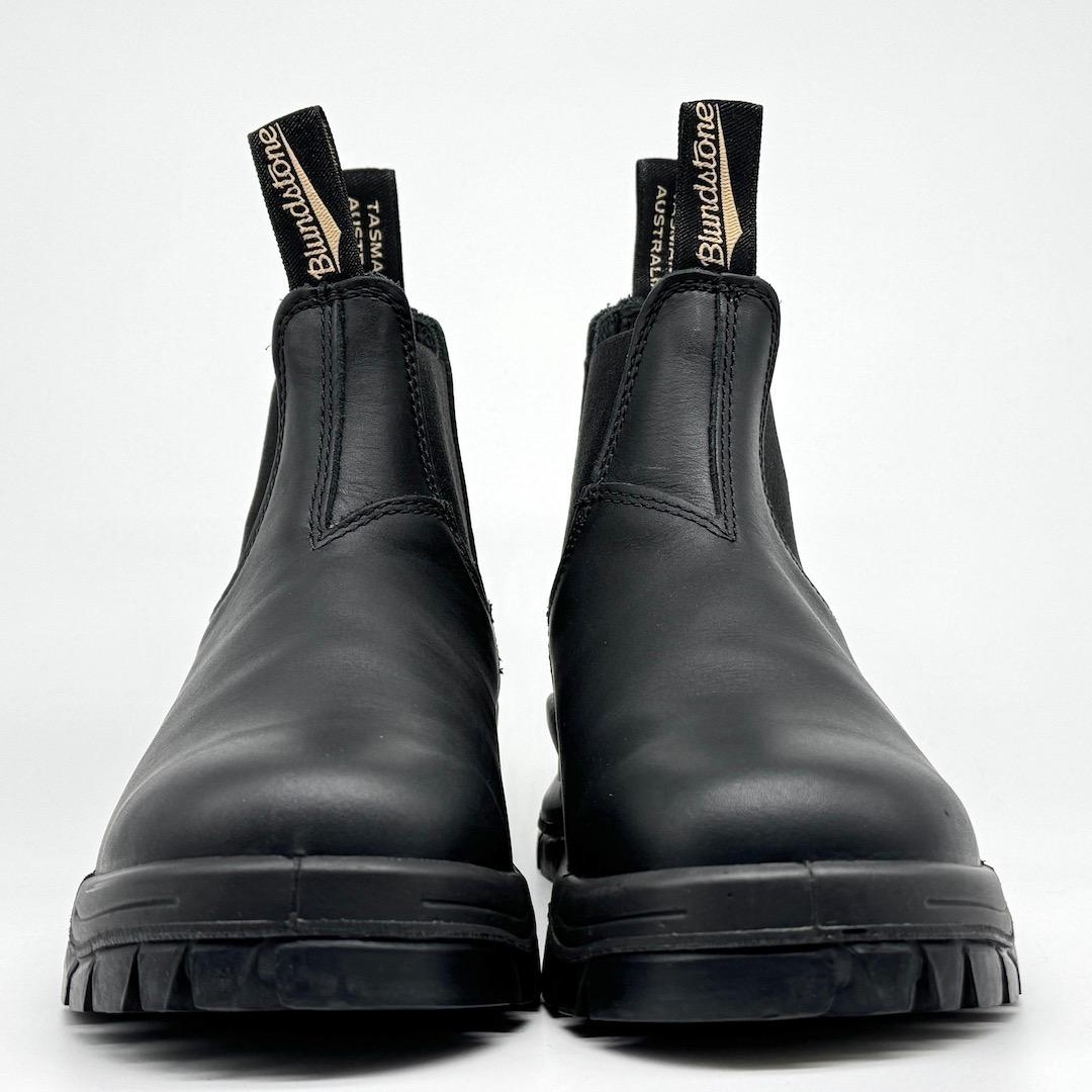 美品 Blundstone ブランドストーン ラグブーツ サイドゴア 3 黒