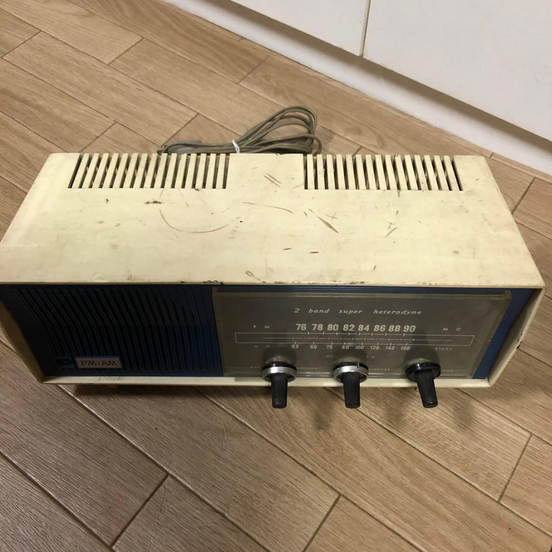 Toshiba❣️スーパーヘテロダインラジオ 2バンド 【ジャンク品】