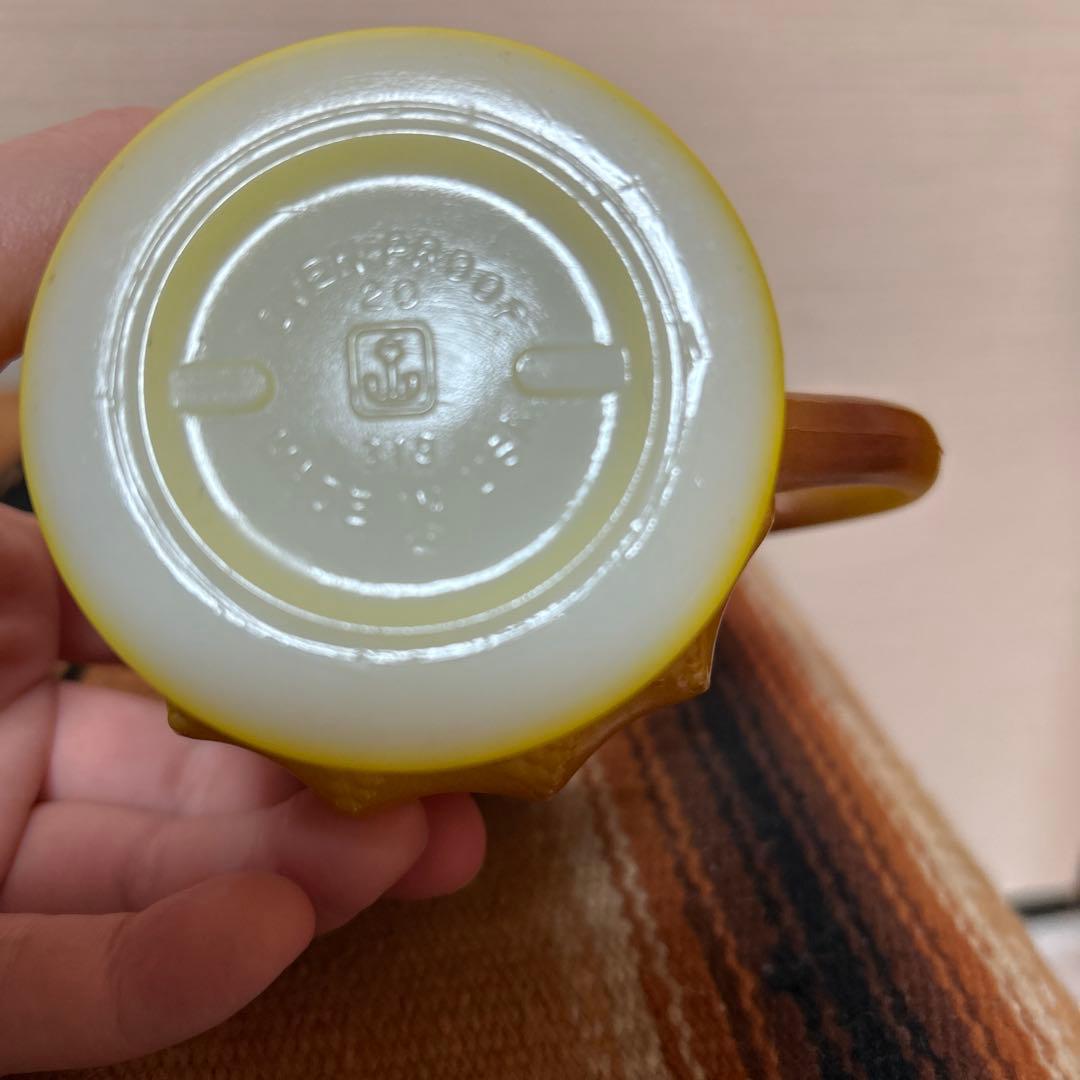 ファイヤーキング　キンバリー　イエローマグカップ 2個セット　ミッドセンチュリー