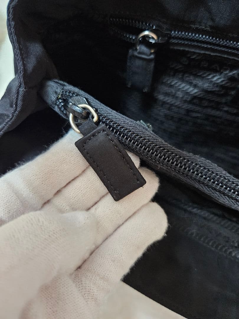 ✨美品✨PRADA ハンドバッグ トートバッグ テスート 黒 ナイロン