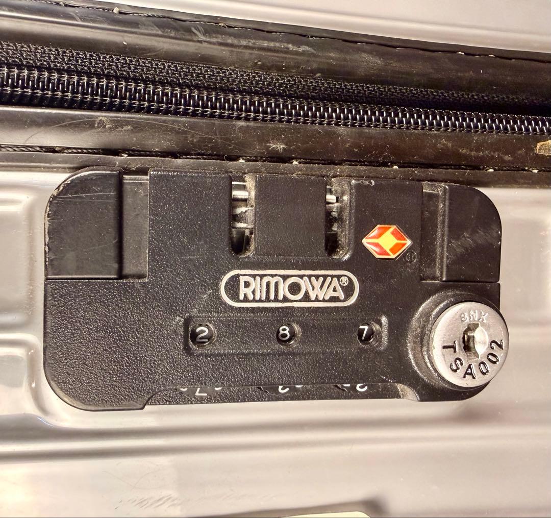 RIMOWA キャリーケース シルバー スーツケース 4輪