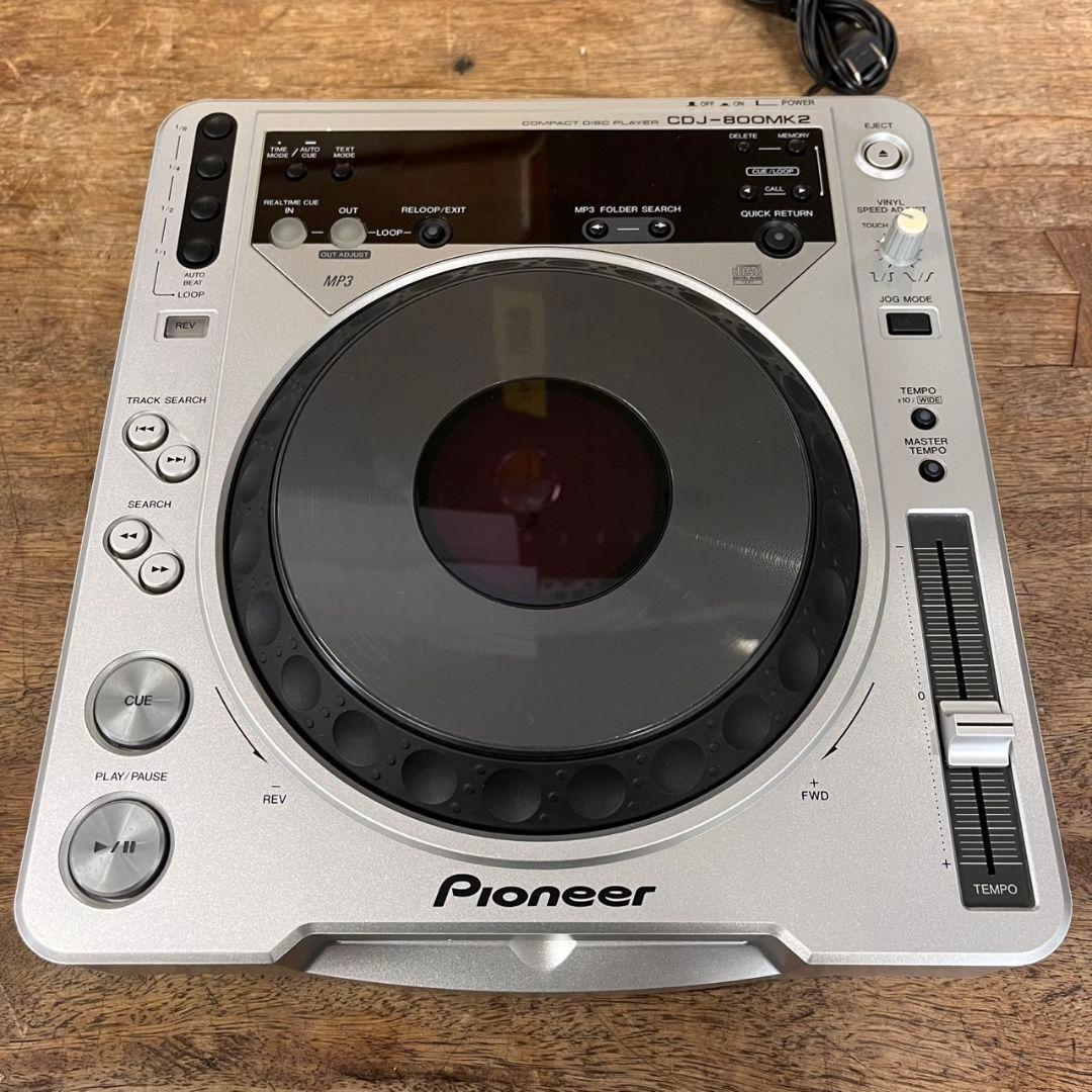 K◇動作品　Pioneer　CDJ-800MK2　ターンテーブル　DJ機器