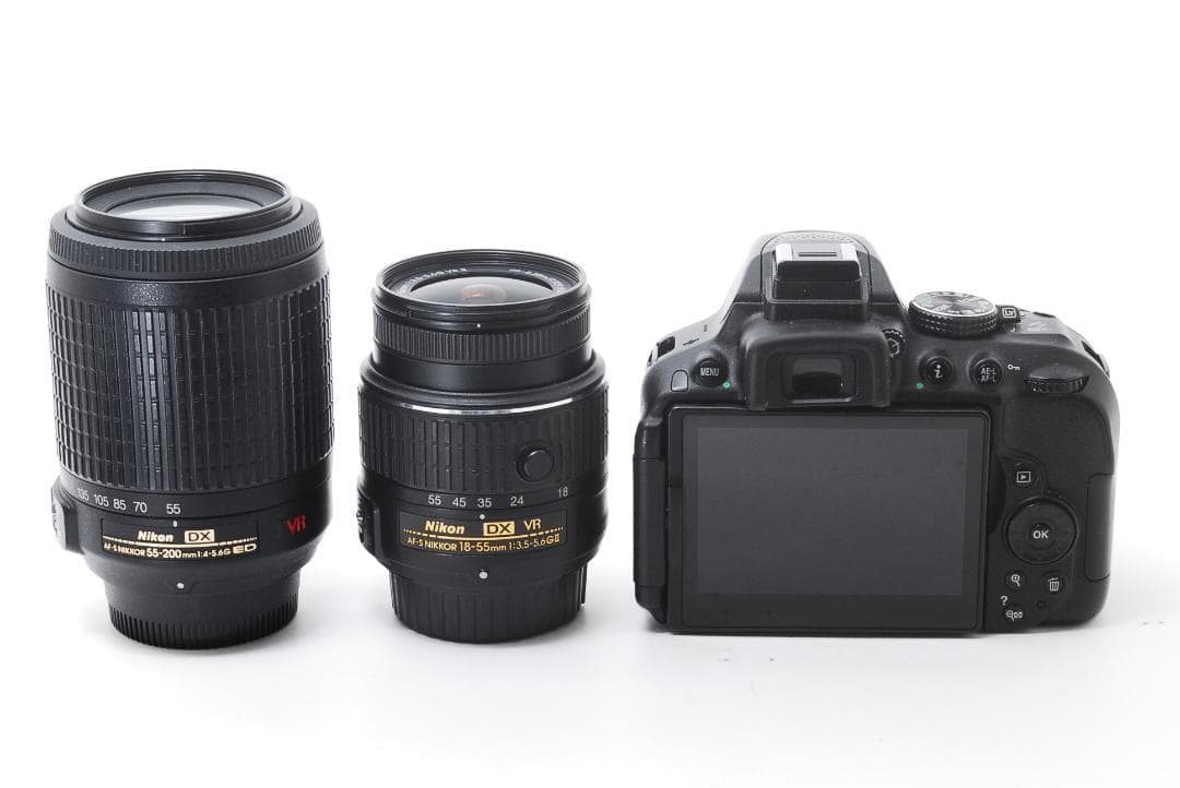 初心者◎ Nikon D5300 ダブルズーム VR2本付 美品