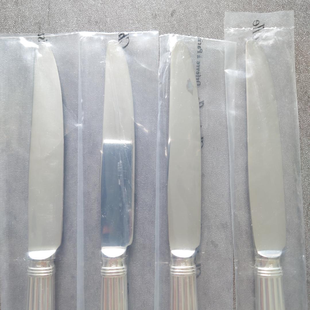 希少 極美品 クリストフル アリア デザートナイフ 未開封含む 6点