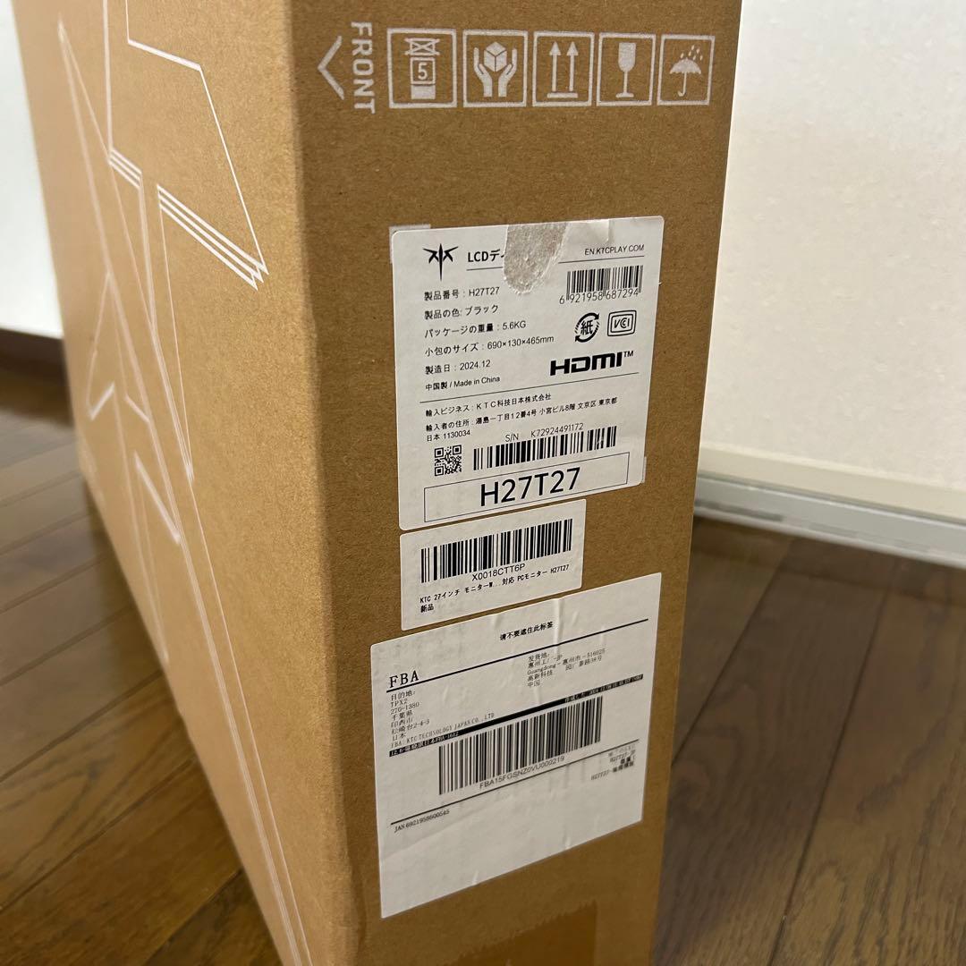 k*n様 KTC 27インチ モニター WQHD(2560×1440) 100H