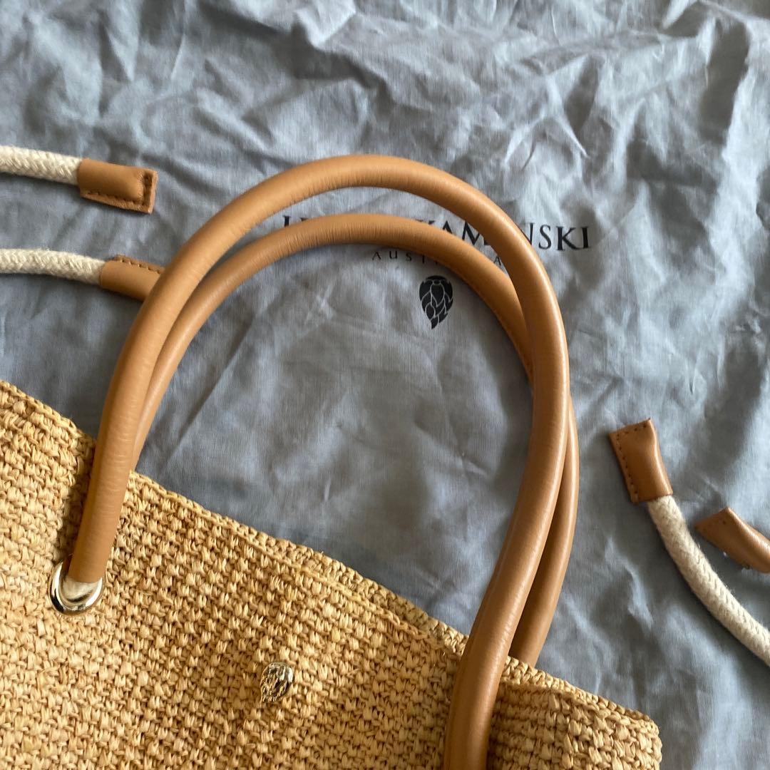 HELEN KAMINSKI ベージュ トートバッグ 保存袋付き