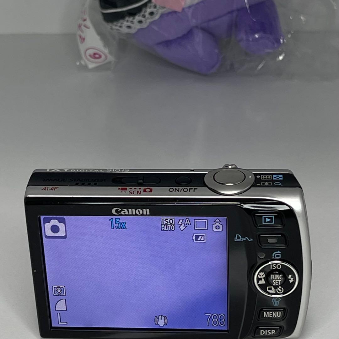 【CCDセンサー】Canon IXY 910 IS シルバー　オールドコンデジ