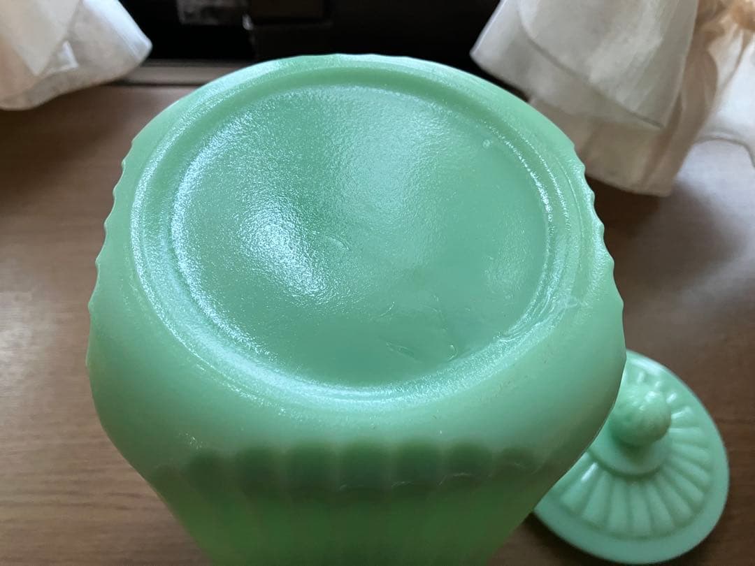 ファイヤーキング調　ジェダイグリーン FLour保存容器　キャニスター