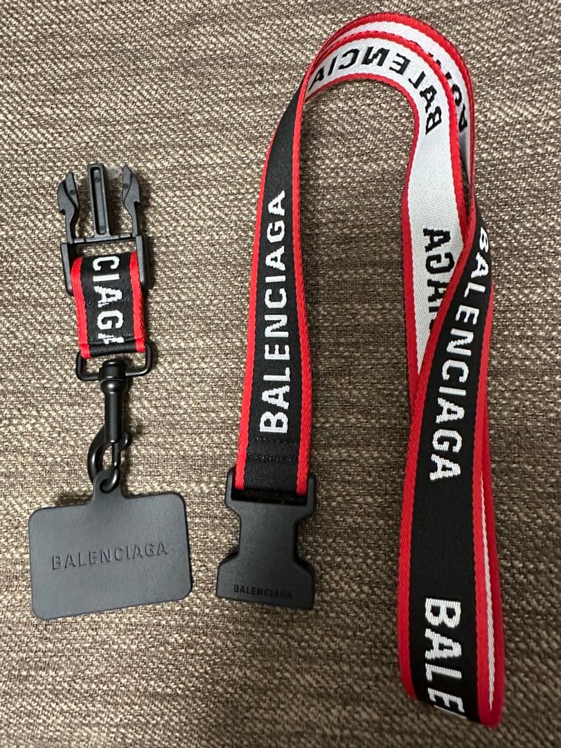 Balenciaga バレンシアガ PHONE HOLDER ネックストラップ