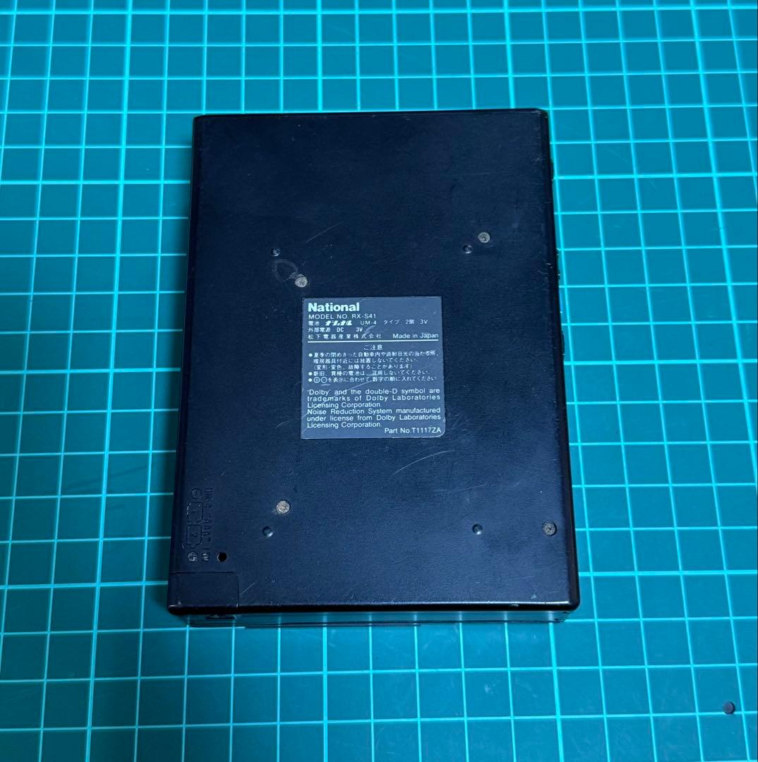 National ナショナル RX-S41 カセットレコーダー