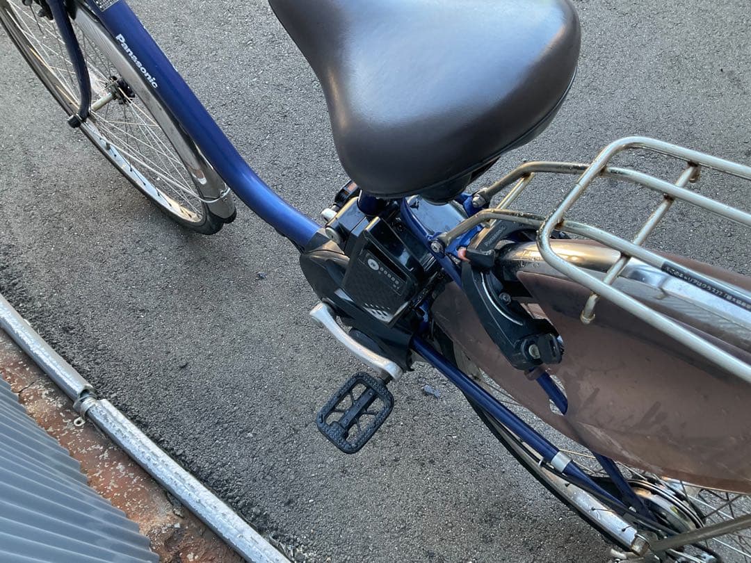 パナソニック最新機種電動アシスト自転車viviDX26インチブルーボディー
