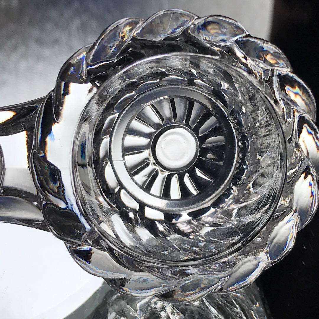 極稀少オールドバカラ Baccaratバンブー Bambou★塩入れ★クリスタル