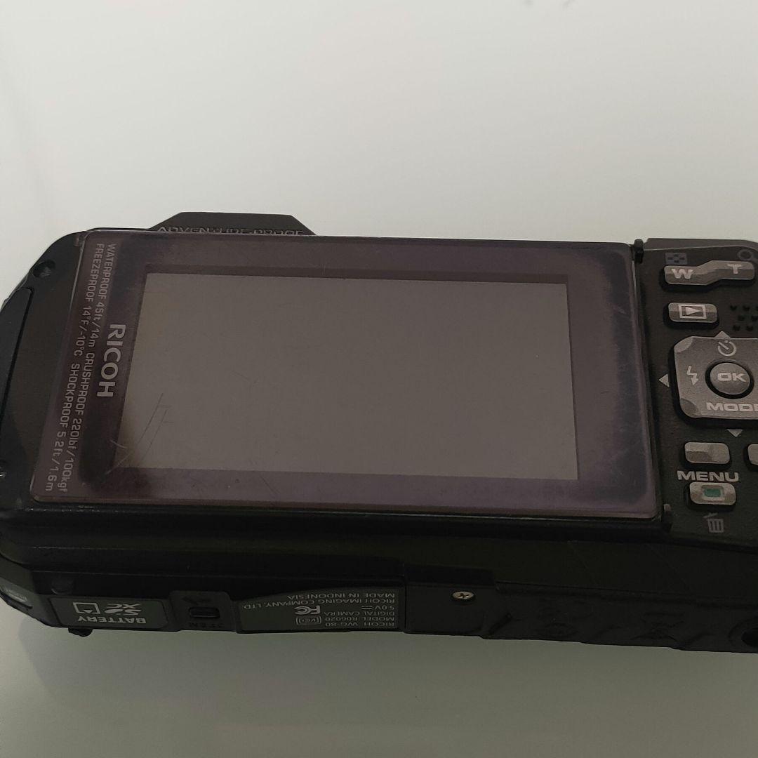 ★RICOHリコーWG-80防水・耐衝撃デジタルカメラ中古品