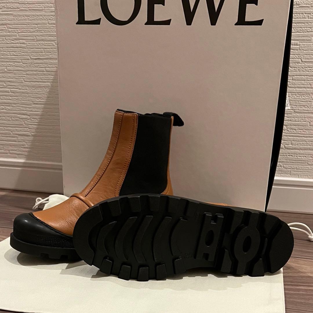 ロエベLOEWE チェルシーブーツ サイドゴアブーツ【値引き交渉不可】