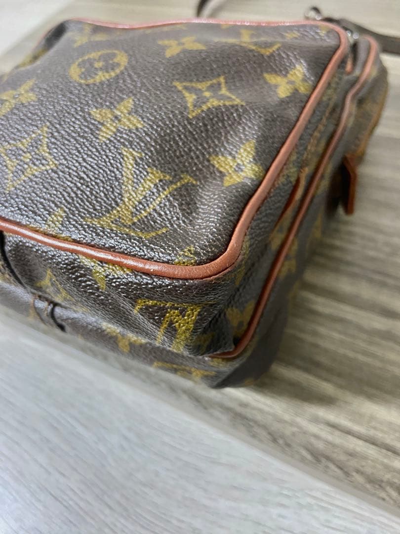 ルイヴィトン　ショルダーバッグ　モノグラム　ミニアマゾン　斜め掛け　レザー