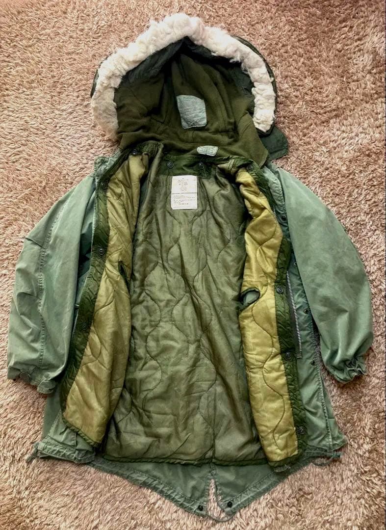 米軍実物 M65 モッズコート サイズS フルセット　　　 アルミジップ　初期型