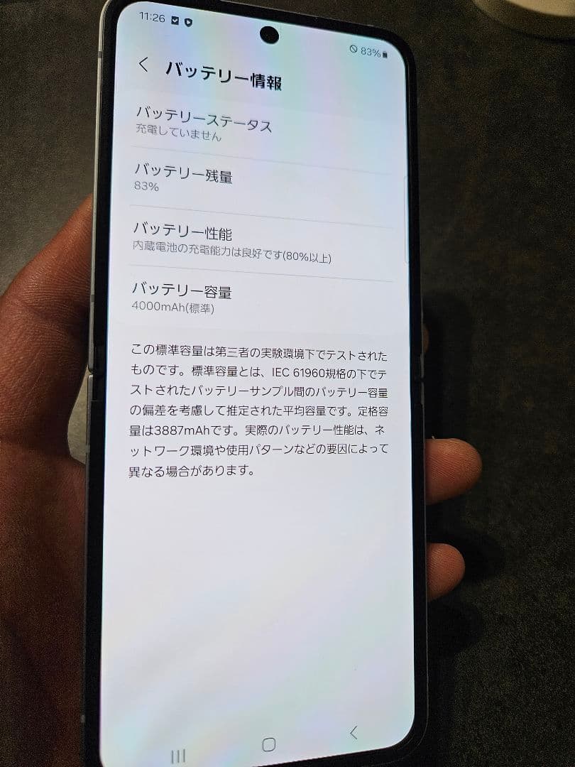 Galaxy　未使用　FLiP6　SIMフリー　残債なし　国内版　256ギガ
