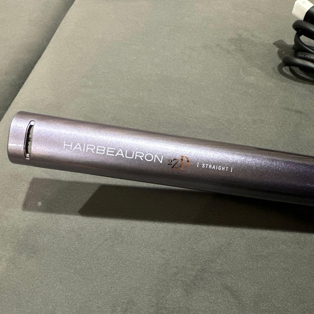 【付属品完備】ヘアビューロン　ストレートアイロン　27D 美品