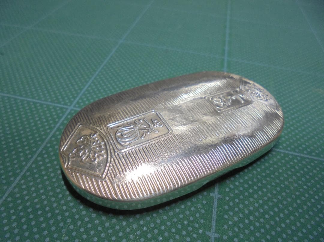 ★ 純銀製(23.5g) 小判型小物入れ(上蓋＋下蓋) ★1