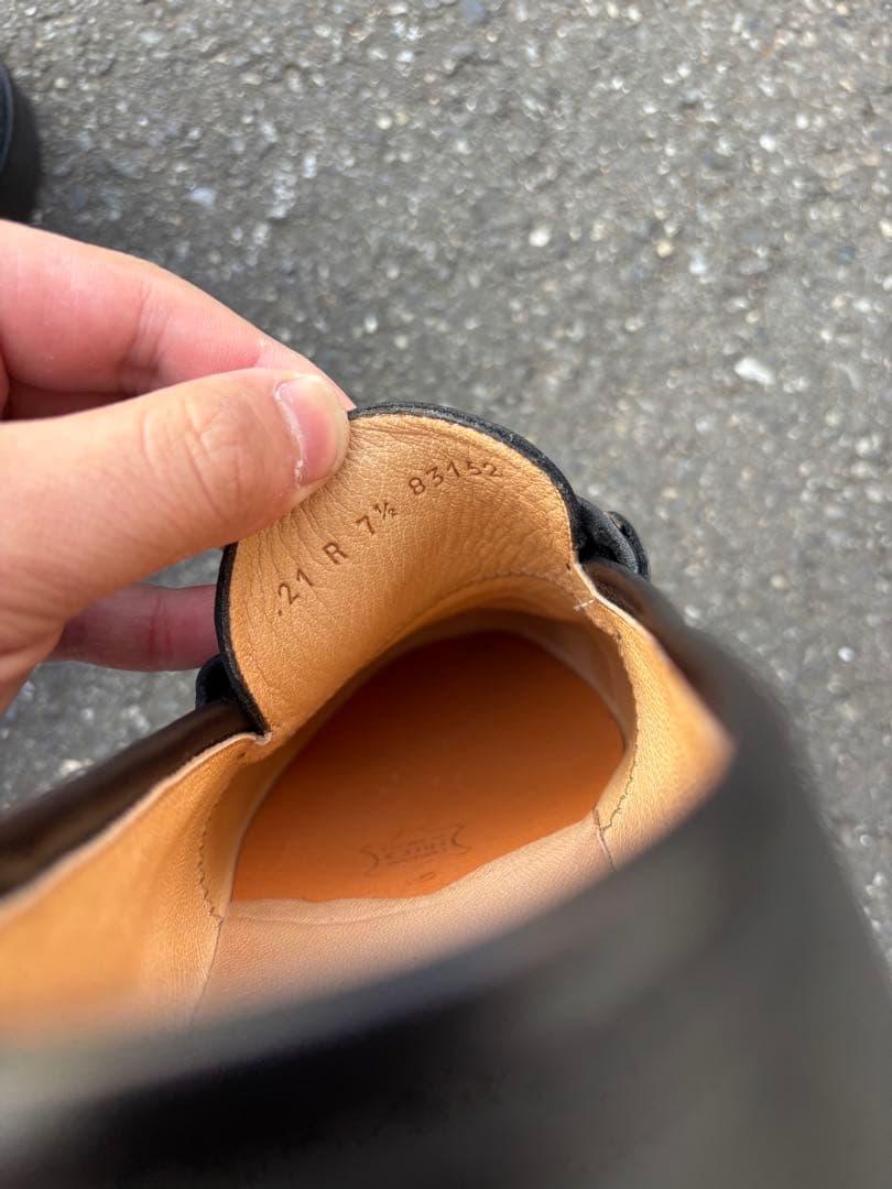 paraboot REIMS 7.5 美品　黒　パラブーツ