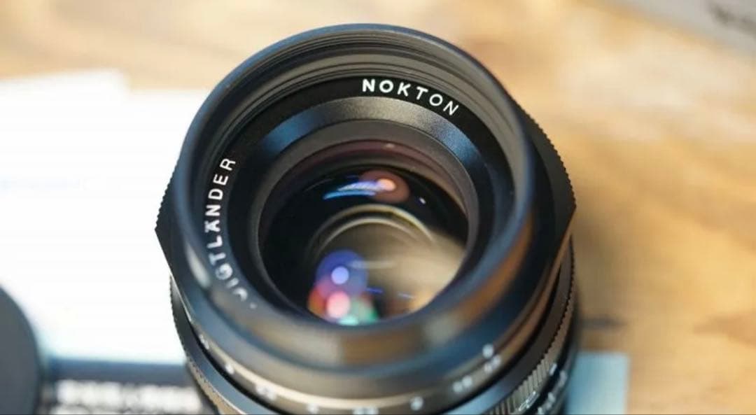 ほぼ未使用 フォクトレンダーNOKTON35mmF1.2 VOIGTLANDER