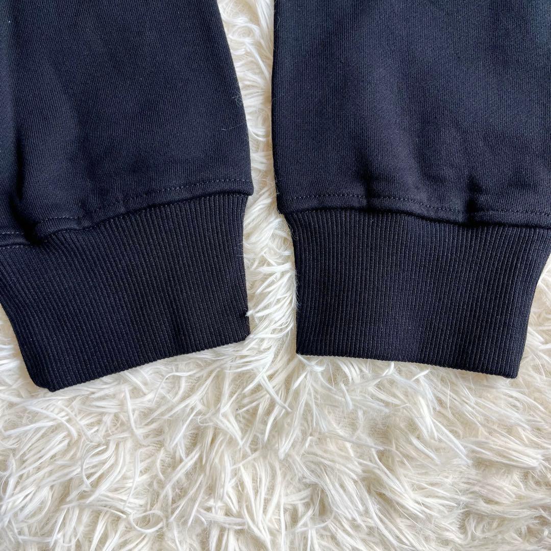 DIESEL ディーゼル ジップアップスウェット L ブラック