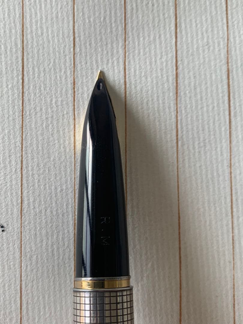 パイロット Elite シルバー 万年筆 18K