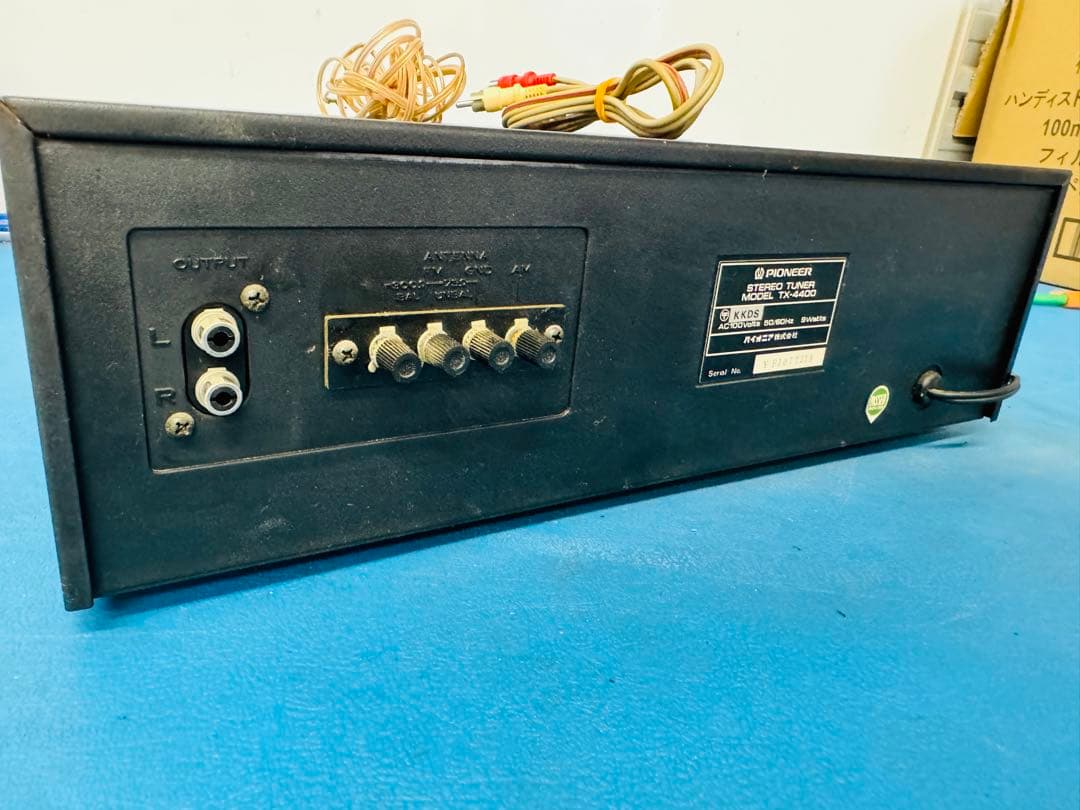 希少品！昭和レトロ！★pioneer★AM/FMステレオチューナーTX-4400
