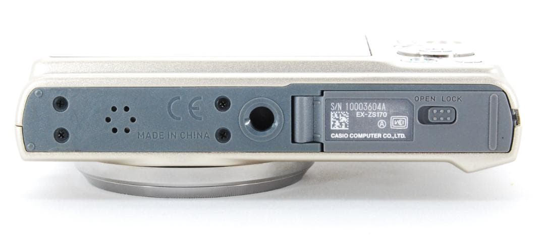 【美品】CASIO Exilim EX-ZS170ゴールド 動作確認済41120