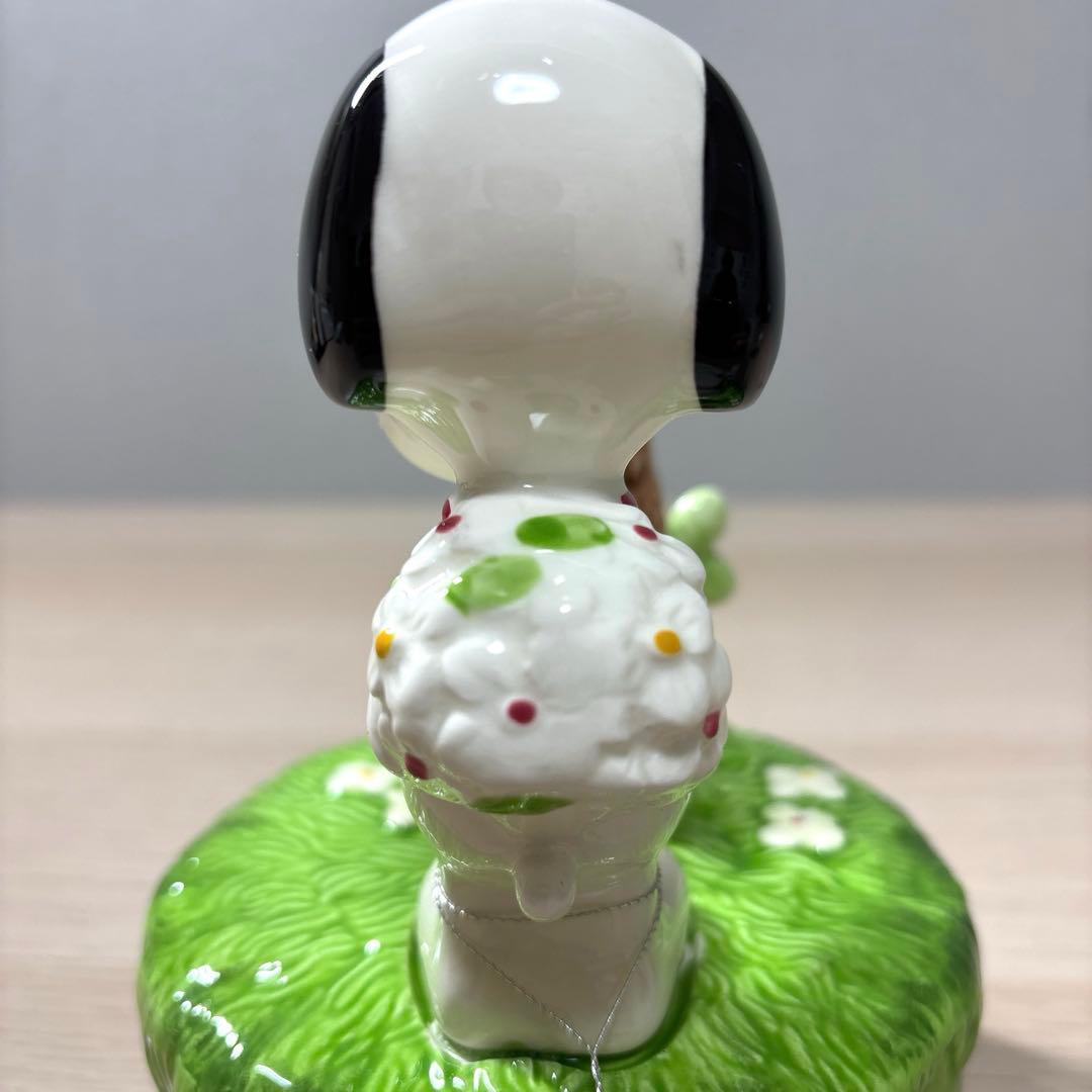 PEANUTS スヌーピー オルゴール 陶器　ヴィンテージ　snoopy