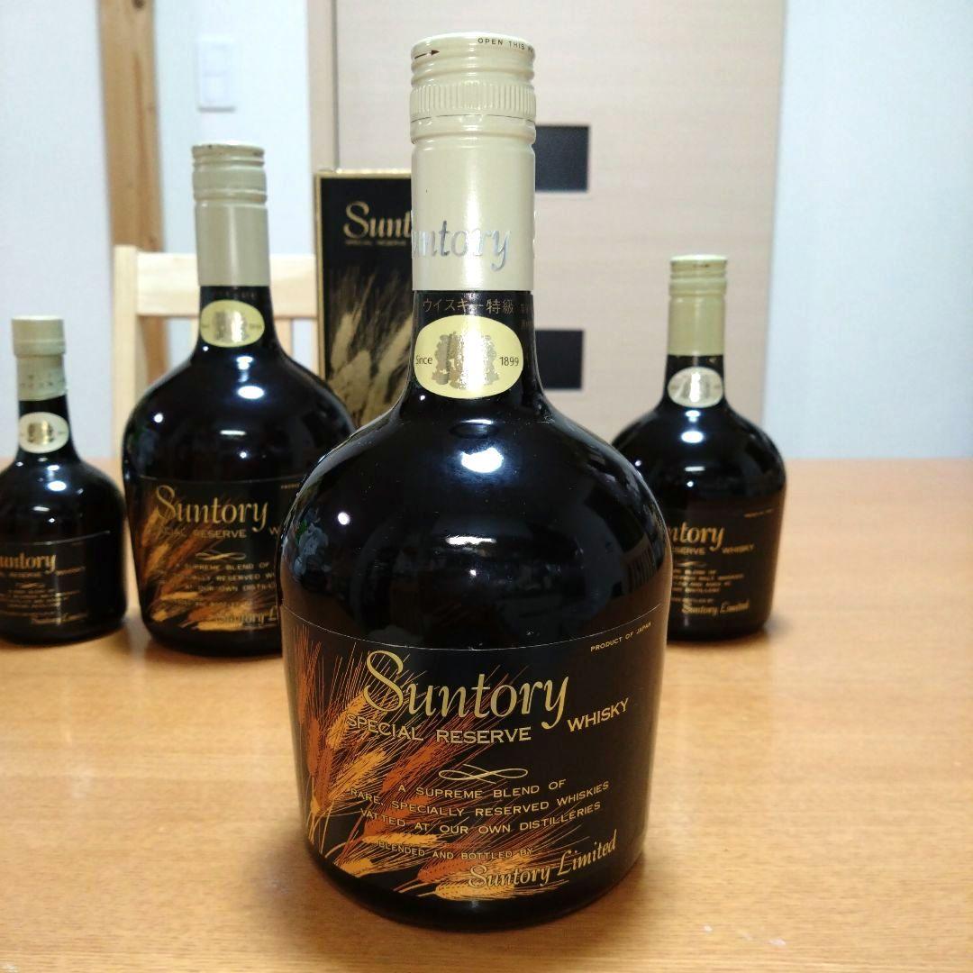 ◆サントリー◆スペシャルリザーブ◆70周年記念ボトル◆特級◆麦穂ラベル◆古酒