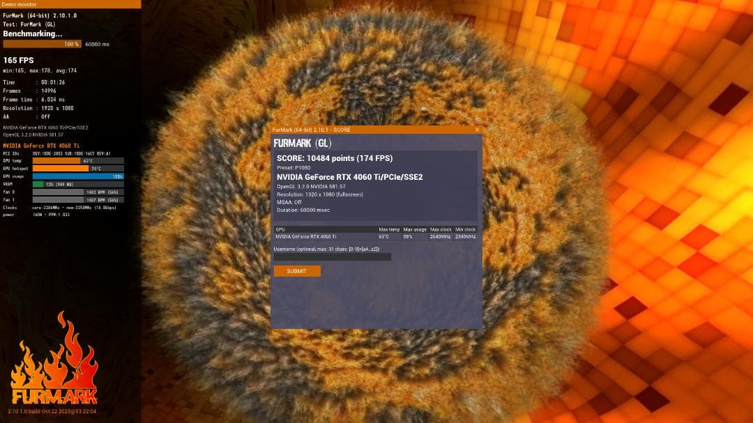 GeForce RTX 4060Ti グラフィックボード