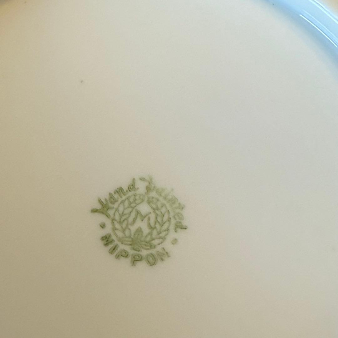 美品　希少　ノリタケ刻印あり　陶器製ボウル皿大　1884年代製