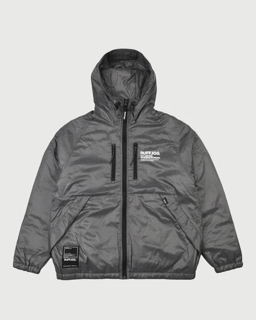 新品 RUFFLOG LIGHT HOODIE JACKET GRAY Sサイズ