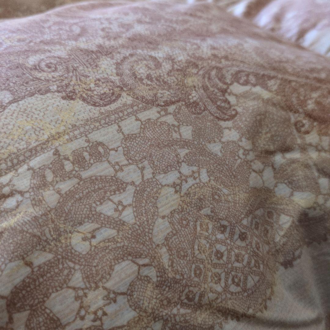 たけ　羽毛布団dp440希少カナダ産マザーグース1.3kg超長綿100%