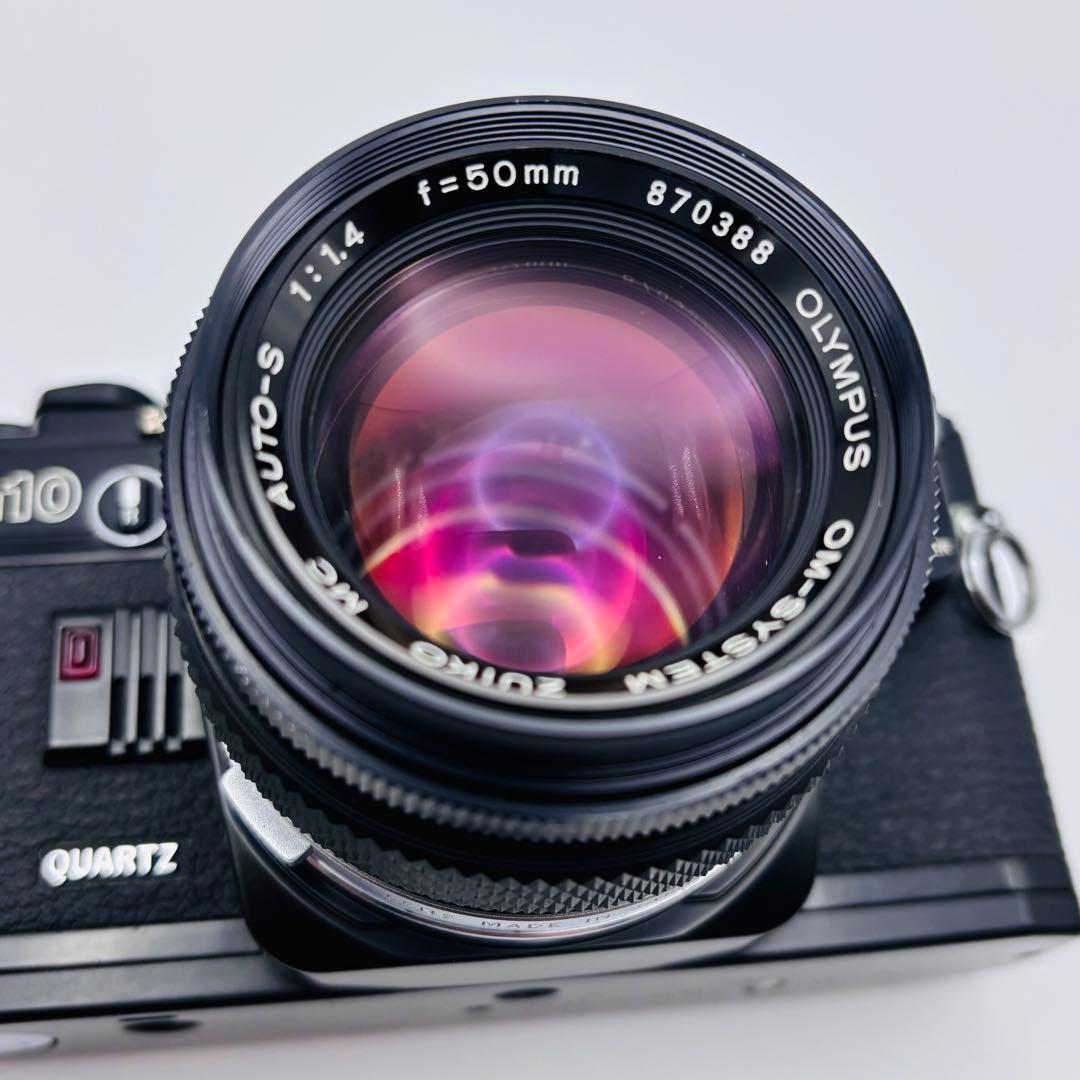 OLYMPUS OM-10 一眼レフカメラ 50mm f/1.4 フィルム