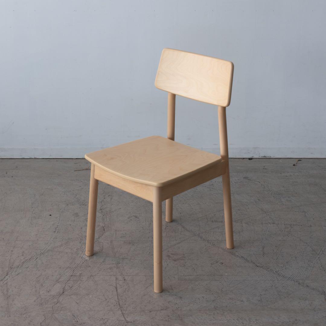 ダイニングチェア　バーチ材
