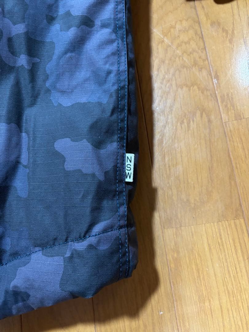 迷彩柄 NSW モッズコート　ナイキ　カモフラ　シンセティック　フィルパーカー