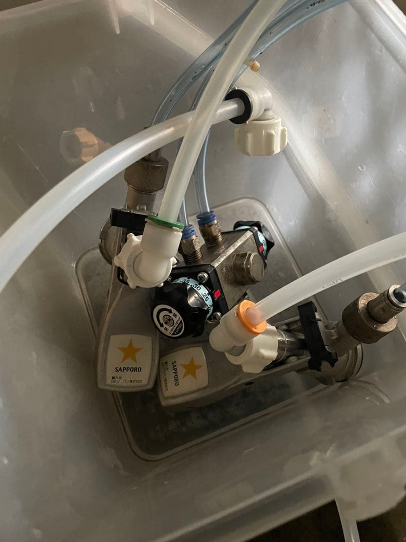ホシザキ　ビールサーバー　2口　完動品　キリン用カプラー付