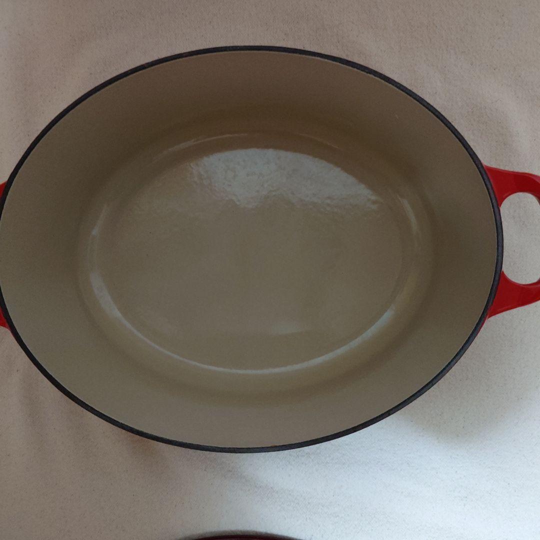 ルクレーゼ LE CREUSET オーバル 27 チェリーレッド
