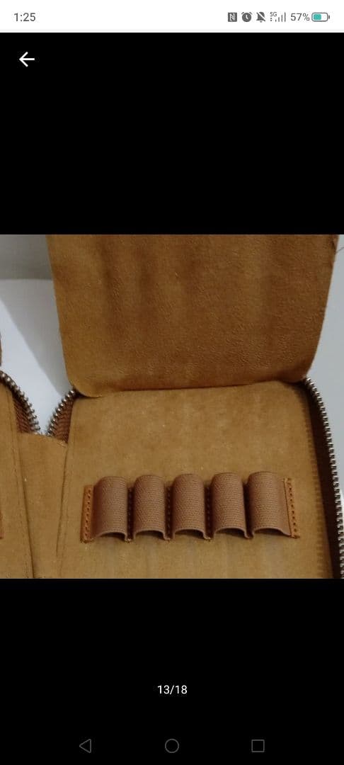 ほつれあり　ガレンレザー　10本差し　GALEN LEATHER