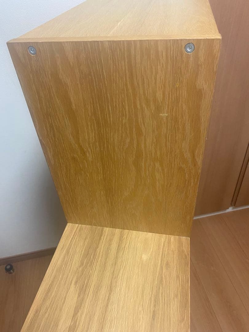 無印良品 スタッキングシェルフセット 3段＋2段の2列