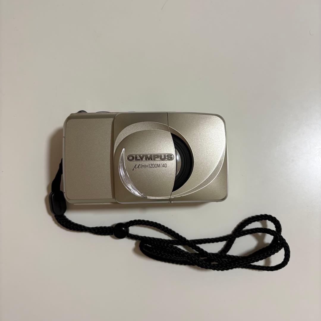 【リモートシャッター付】OLYMPUS μ Zoom 140 フィルムカメラ